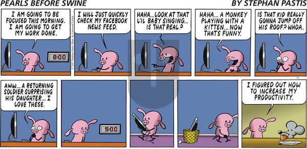 Pearls Before Swine on Sunday January 8, 2017 Comic Strip
