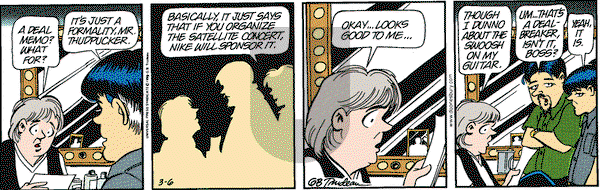 Doonesbury on Monday November 22, 1999 Comic Strip