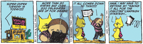 Prickly City on Tuesday February 5, 2008 Comic Strip