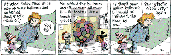 Cul de Sac on Wednesday January 15, 2014 Comic Strip