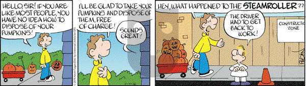 Drabble on Friday November 4, 2016 Comic Strip