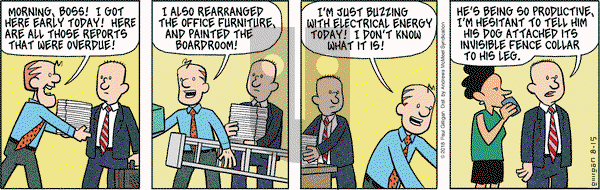 Pooch Cafe on Wednesday August 15, 2018 Comic Strip