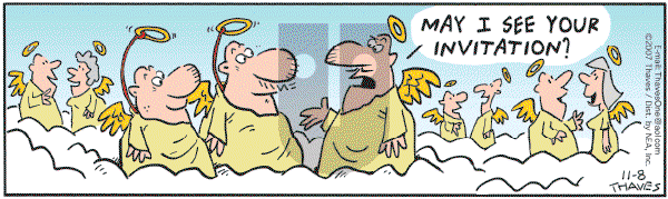 Frank and Ernest - Thursday November 8, 2007 Comic Strip