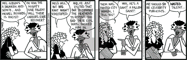 Clear Blue Water on Saturday February 3, 2007 Comic Strip