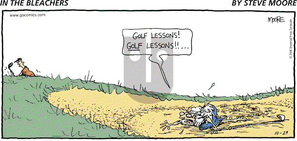 In the Bleachers - Sunday October 29, 2006 Comic Strip