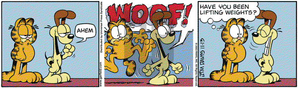 Garfield on Thursday November 13, 2003 Comic Strip