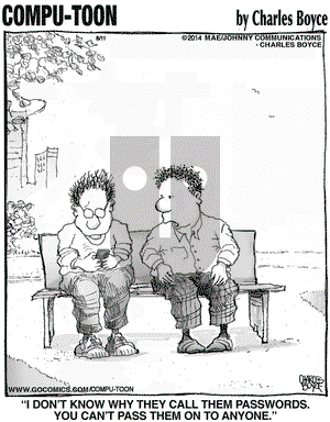 Compu-toon on Monday August 11, 2014 Comic Strip
