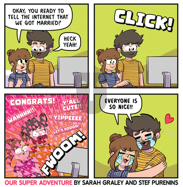 Our Super Adventure on Monday July 22, 2024 Comic Strip