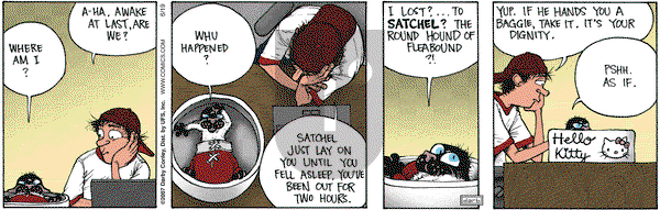 Get Fuzzy on Tuesday June 19, 2007 Comic Strip