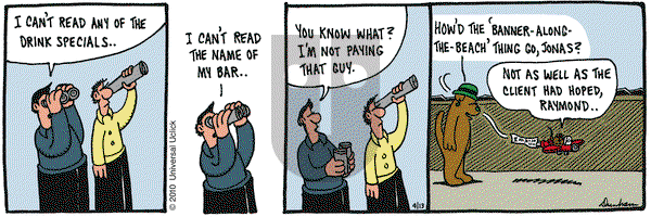 Overboard on Tuesday April 13, 2010 Comic Strip
