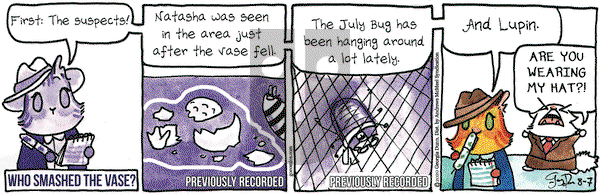 Breaking Cat News on Friday August 7, 2020 Comic Strip