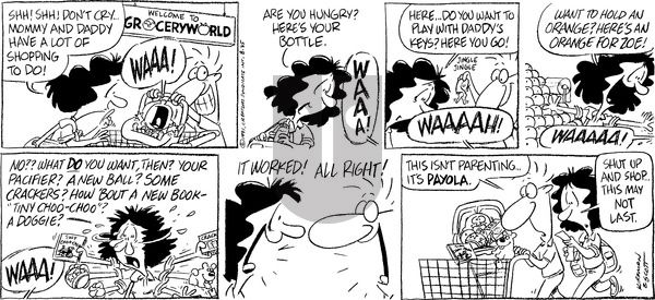 Baby Blues on Sunday August 25, 1991 Comic Strip