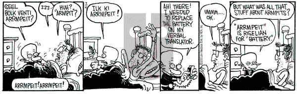 Monty on Friday July 4, 2003 Comic Strip