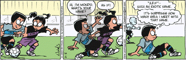Cleats on Saturday March 5, 2005 Comic Strip