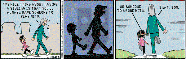 Grand Avenue on Saturday April 26, 2025 Comic Strip