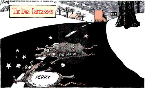 Robert Ariail - Thursday January 5, 2012 Comic Strip