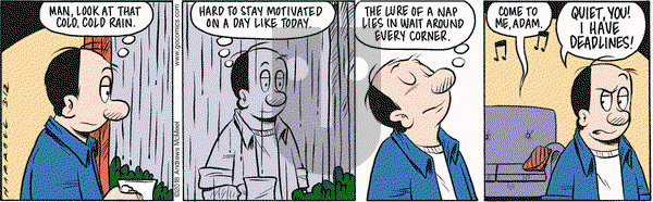 Adam@Home on Monday March 12, 2018 Comic Strip