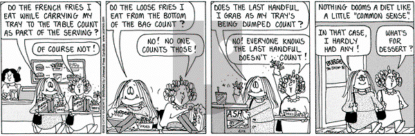 Cathy Classics - Thursday November 7, 2024 Comic Strip