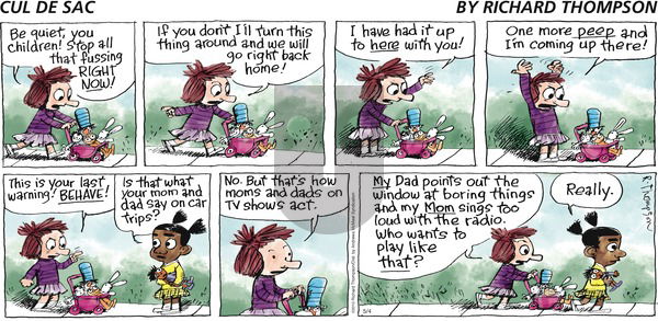 Cul de Sac on Sunday May 4, 2025 Comic Strip