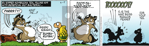 Over the Hedge on Tuesday June 5, 2018 Comic Strip