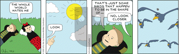 Nancy on Friday July 9, 2021 Comic Strip