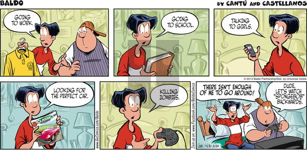 Baldo on Sunday February 24, 2013 Comic Strip