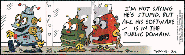 Frank and Ernest on Tuesday August 11, 2009 Comic Strip