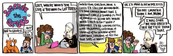 Amanda the Great - Sunday January 28, 2018 Comic Strip