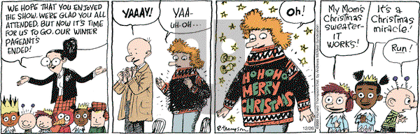Cul de Sac on Thursday December 26, 2019 Comic Strip
