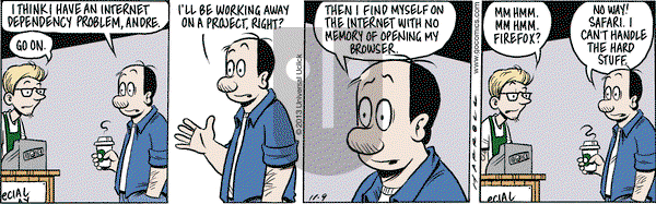 Adam@Home on Saturday November 9, 2013 Comic Strip