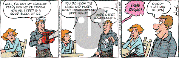 Cleats - Thursday February 22, 2007 Comic Strip
