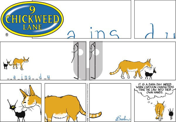 9 Chickweed Lane on Sunday April 16, 2017 Comic Strip