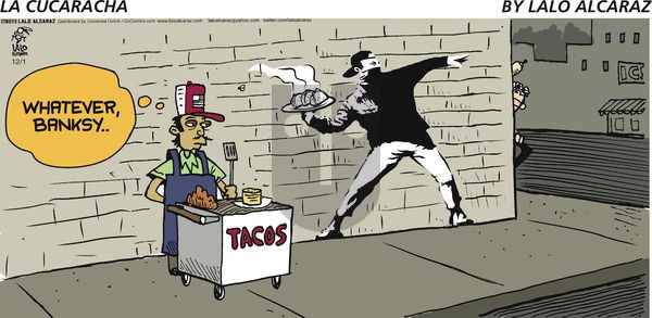 La Cucaracha on Sunday December 1, 2013 Comic Strip