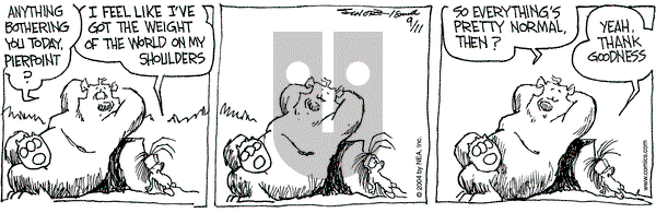 The Grizzwells on Saturday September 11, 2004 Comic Strip