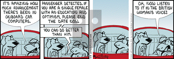 DeFlocked on Friday March 6, 2020 Comic Strip