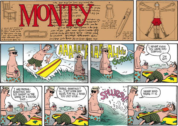 Monty on Sunday August 14, 2016 Comic Strip