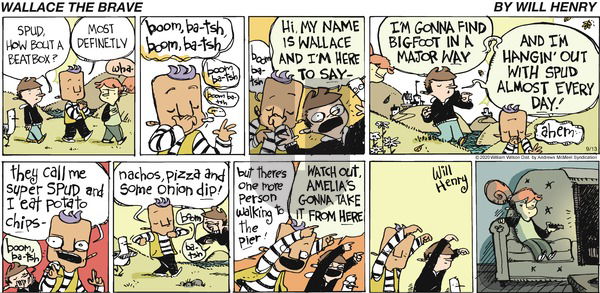 Wallace the Brave on Sunday September 13, 2020 Comic Strip