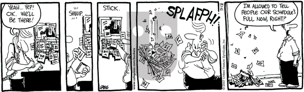 The Buckets on Saturday April 21, 2007 Comic Strip