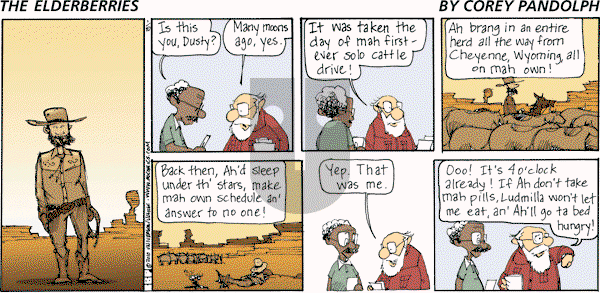 The Elderberries on Sunday July 13, 2025 Comic Strip