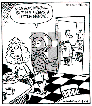 Reality Check - Thursday August 14, 1997 Comic Strip