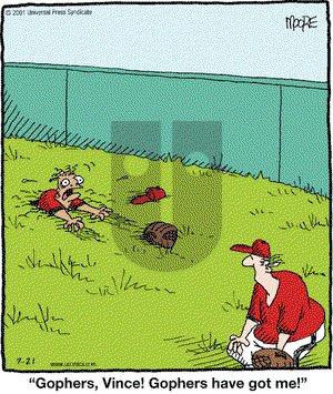 In the Bleachers on Saturday July 21, 2001 Comic Strip