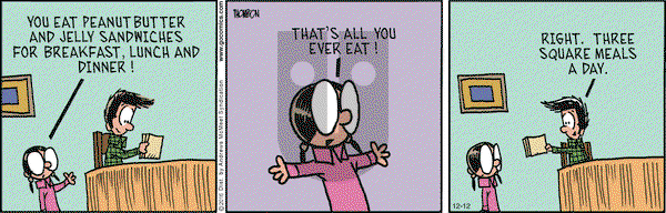 Grand Avenue on Thursday December 12, 2019 Comic Strip