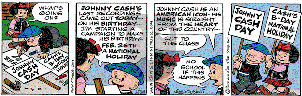 Nancy on Friday February 26, 2010 Comic Strip