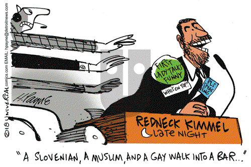 Henry Payne on Monday April 16, 2018 Comic Strip