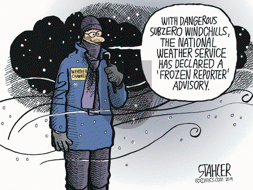 Jeff Stahler on Tuesday January 7, 2014 Comic Strip
