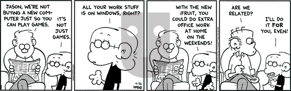 FoxTrot on Wednesday April 26, 2006 Comic Strip