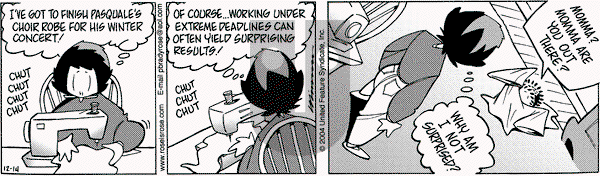 Rose is Rose on Tuesday December 14, 2004 Comic Strip