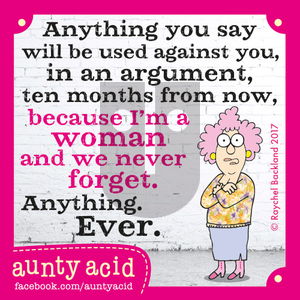 Aunty Acid on Tuesday August 15, 2017 Comic Strip