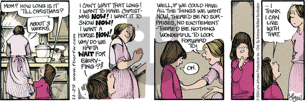 For Better or For Worse - Friday November 29, 2024 Comic Strip