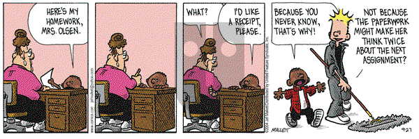 Frazz on Wednesday December 22, 2004 Comic Strip